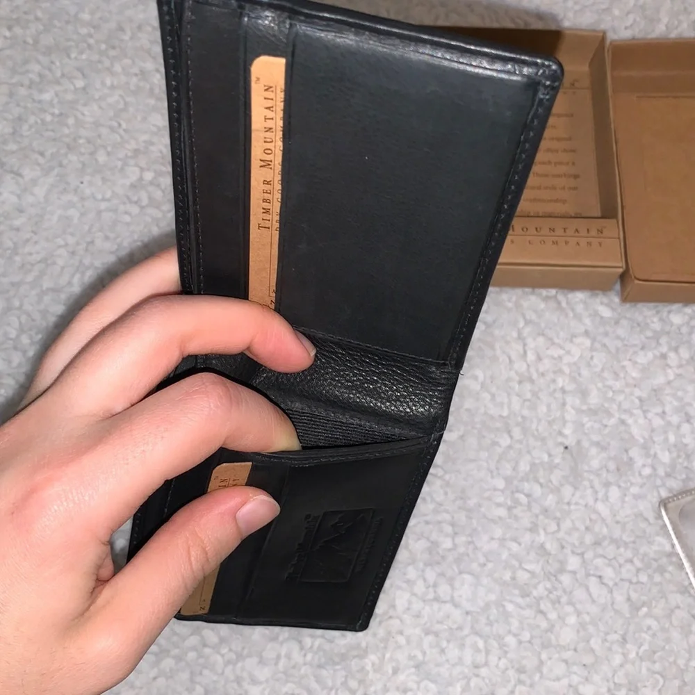 Timber Mountain Genuine Leather Wallet